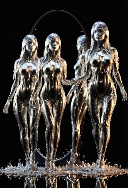 Liquid Fluid Metal XL - Dream Diffusion - By DICE