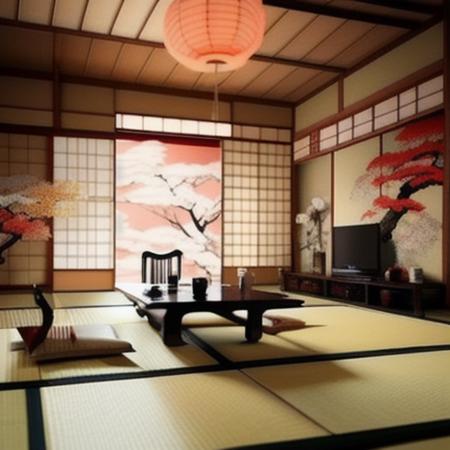 Japanese style living room版本v1.0 (ID: 84408)