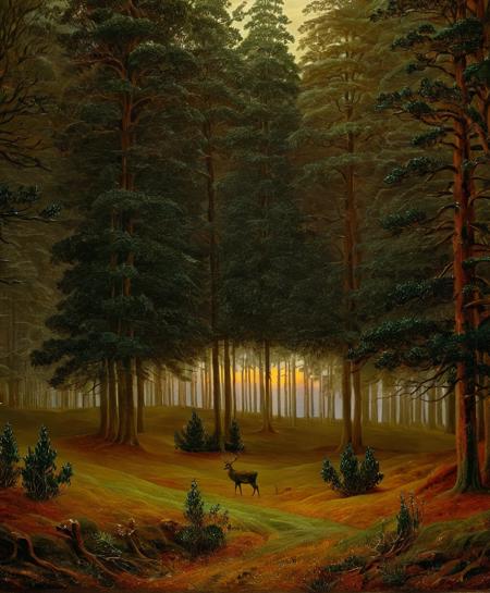 Caspar David Friedrich LoRA