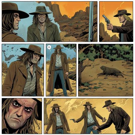 Comic Book Page style XL + F1D