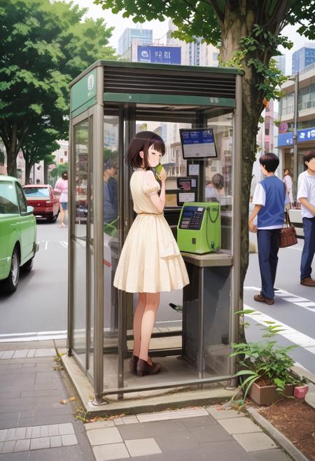 日本の公衆電話 Japanese public phone PONY