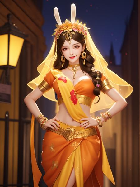王者荣耀_公孙离_玉兔公主_Honor of kings_Gongsun Li