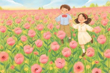kolors-Children's picture book style Lora
