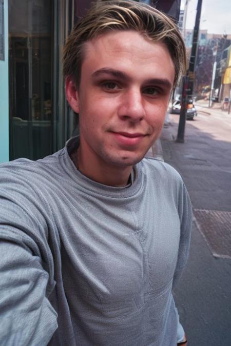 Model Young man