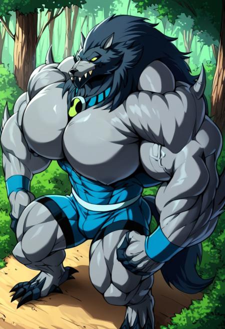 Blitzwolfer/Benwolf | Ben 10 Omniverse | Pony XL