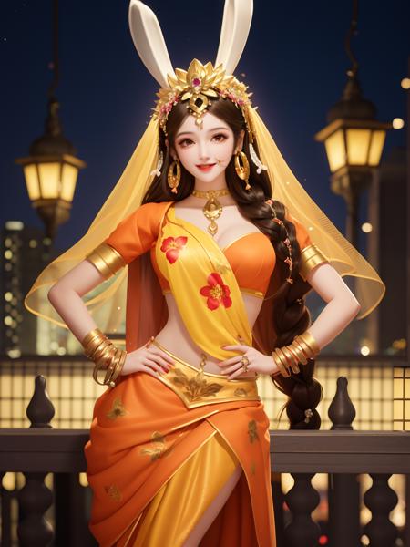 王者荣耀_公孙离_玉兔公主_Honor of kings_Gongsun Li