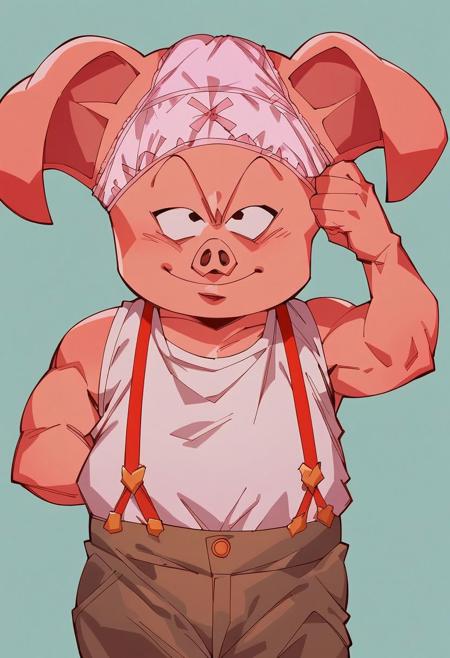 Oolong and Puar of Dragon Ball commision