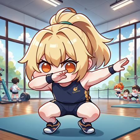 Dabbing Concept - Lora Pony