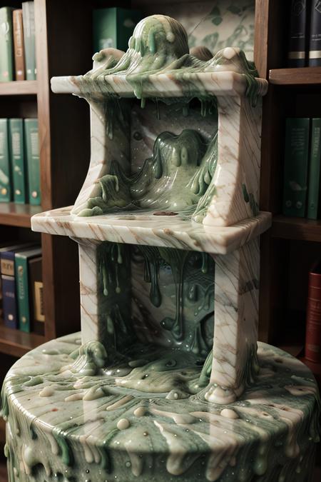 Marble Melted Slime World