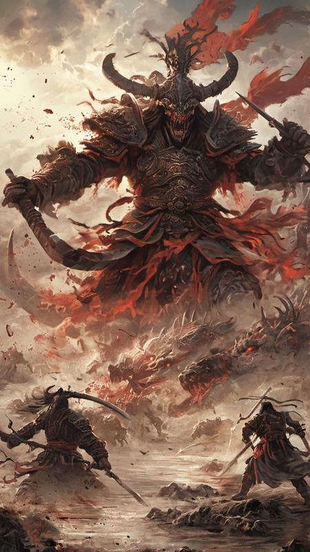 AiARTiST 绝尘 Ancient Chinese general LoRA XL