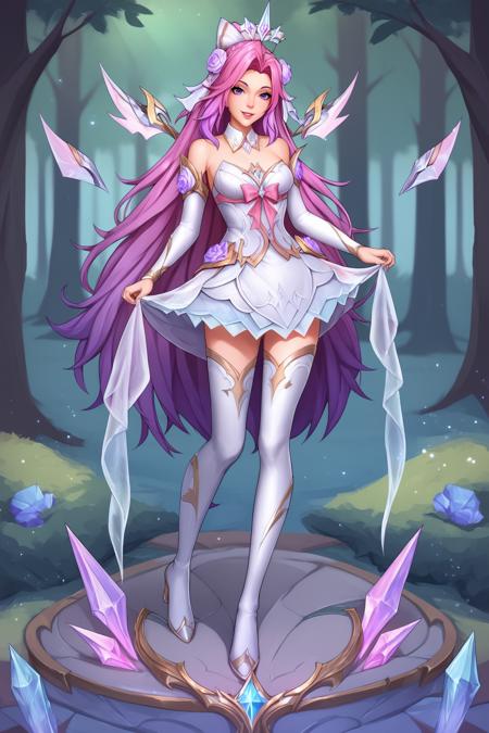 Crystal Rose Seraphine (League of Legends) - Comission LoRA PonyXL [NSFW Support]版本vPonyXL (ID: 674821)