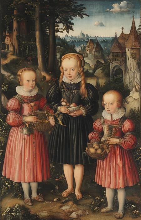style of Lucas Cranach the Younger [SDXL] 282