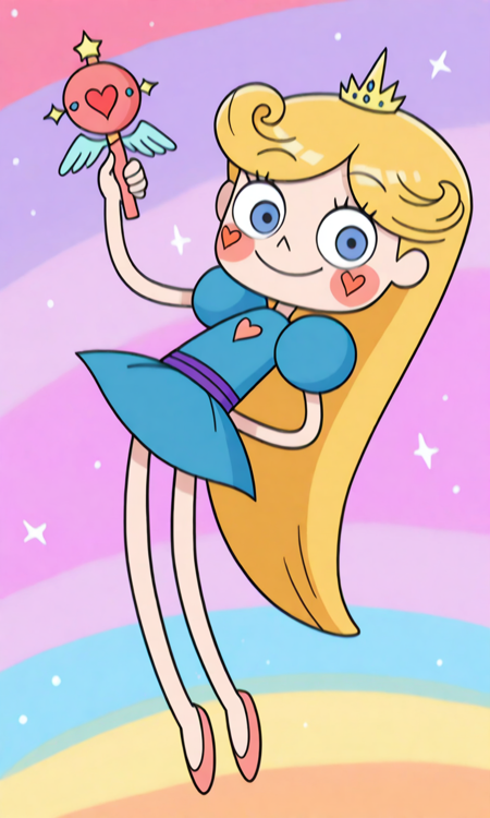 Star Butterfly (NICKELODEON PILOT version - SVTFOE / Star vs The Forces of Evil) | Illustrious