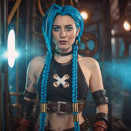 Jinx - Arcane - League of Legends - Flux1.D & Realistic SDXL