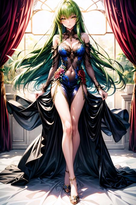 C.C. | Code Geass: Hangyaku no Lelouch | PonyXL and sd 1.5