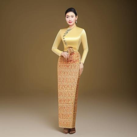Myanmar Traditional wedding outfits