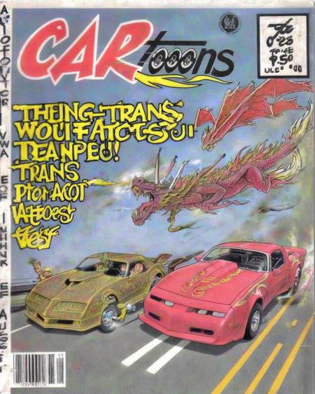 Cartoonz Car Magazine SDXL