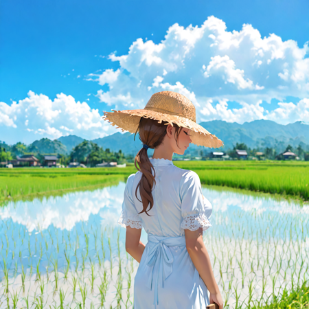 Rice field