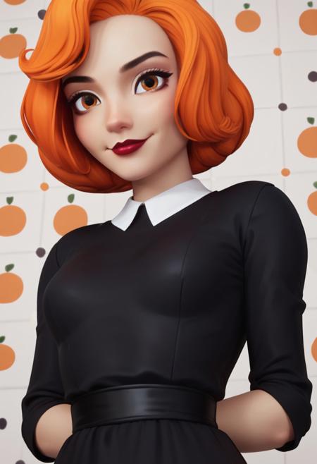 Beth Harmon from The Queen's Gambit video game版本V1 (ID: 661987)