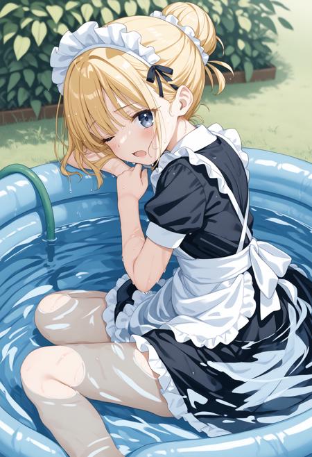 [SDXL&Pony] wading pool / ビニールプール / 子供用プール