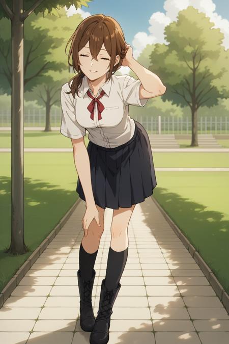 Yuriko Hori - past (Horimiya)