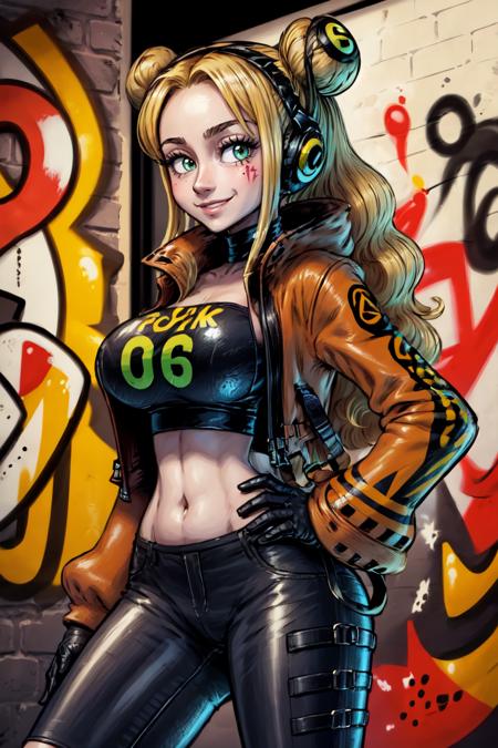 Vegapunk York: Punk-06 | 欲 (One Piece)  [Pony & SD1.5]