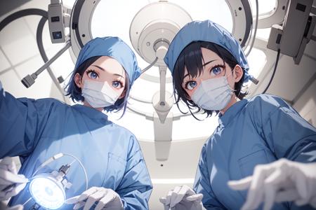 Surgery POV - View From Operating Table