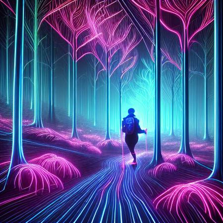 the neon world