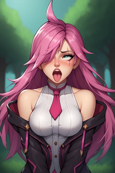 Battle Academia Katarina (League of Legends) - Comission LoRA PonyXL [NSFW Support]