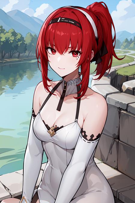Vera Garnet + Sorrowful Rose/Wavebender Coatings - Punishing Gray Raven (Character)