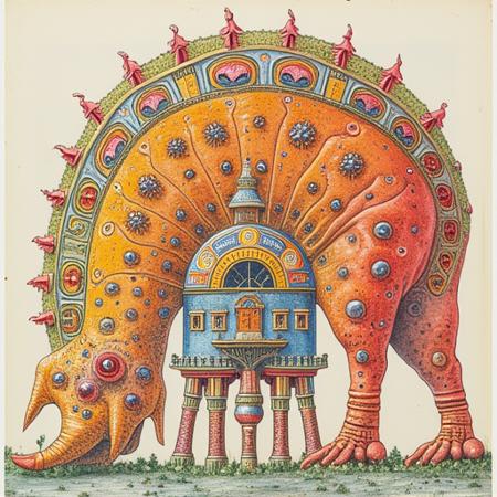 style of Codex Seraphinianus [FLUX] 212