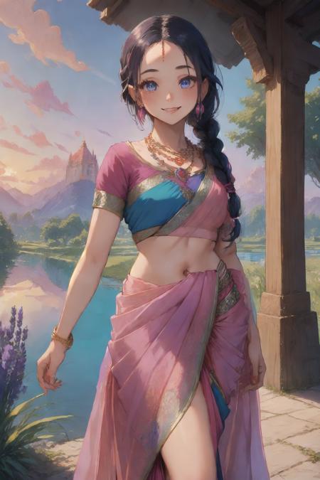 Saree (sari)版本SD 1.5 (ID: 1002485)