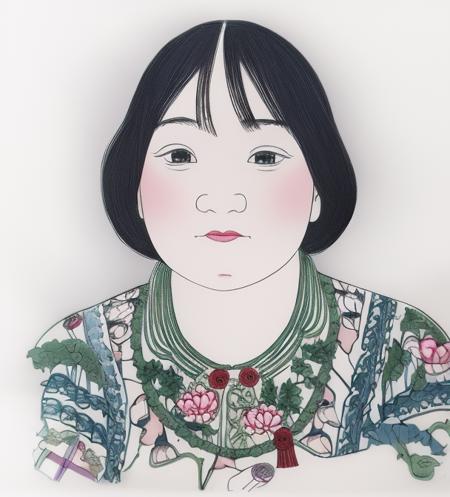 杨家埠年画风格lora 【nianhua】