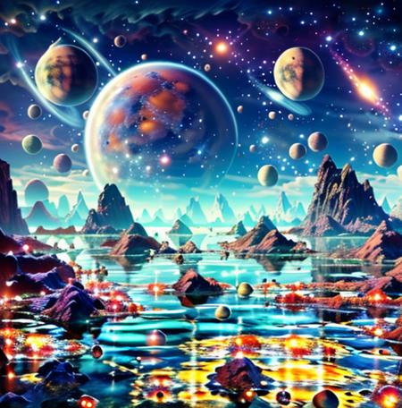 Universe-MoonSpace版本Iceblue Universe (ID: 145420)