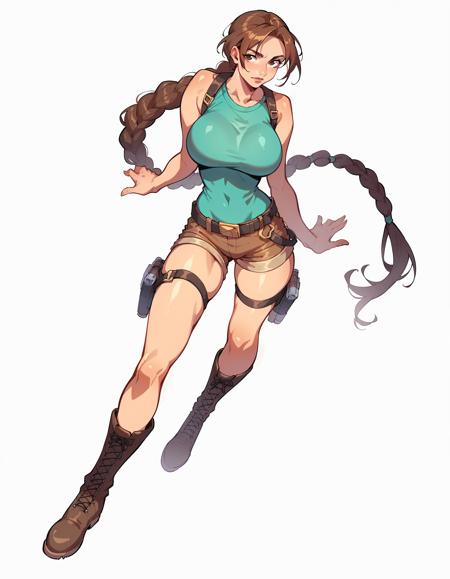 Lara Croft (Tomb Raider) / Pony
