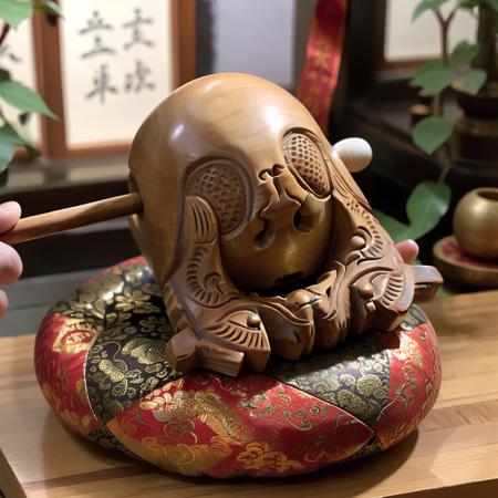 Chinese temple block 木魚