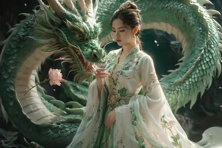 TQ -  Beauty and Dragon XL