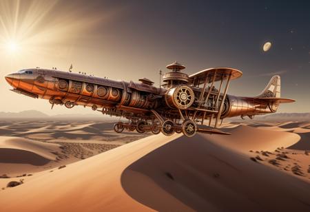 Dynamic Wildcard - steampunk aircraft unleashed