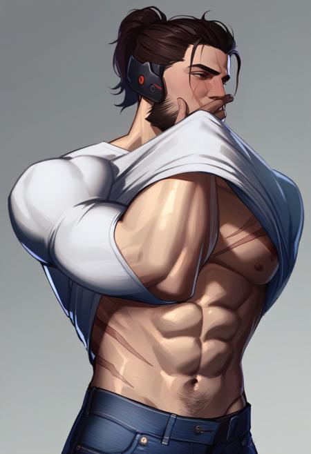 Guilty Challenge Meme (Shirt Lift) | Concept LoRA XL