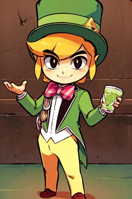 Santa Link! Toon Link - Multiple Outfits (The Legend Of Zelda: Wind Waker) [Pony & SD1.5]