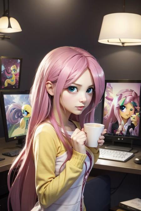 Fluttershy by HowXu