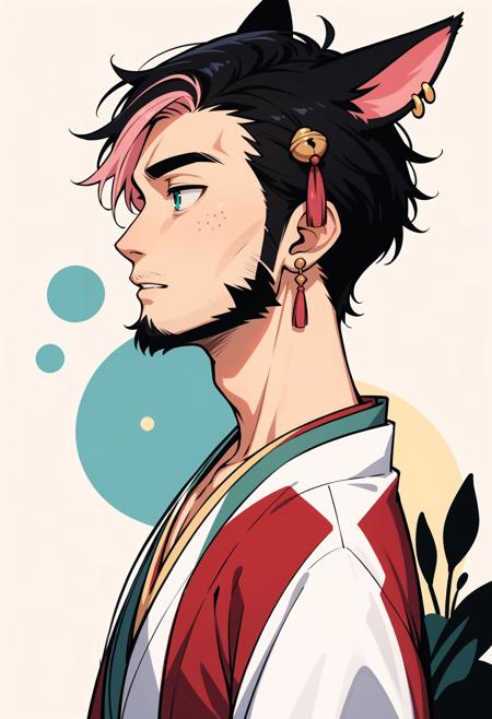 Miqo'te Embedding Set Female & Male Portraits Pony XL版本MiqoMale_PDXL (ID: 789620)