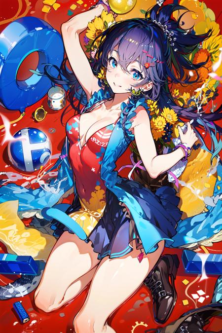 极彩少女世界/colorful girl/fuzichoco/Mika Pikazo/森倉円 Lora版本v1.0 (ID: 90899)