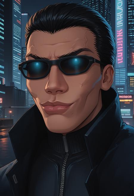 JC Denton (Deus Ex) SDXL LoRA [Pony]