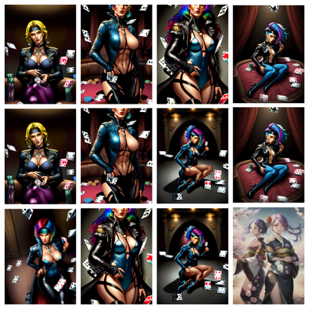 Suggestive SFW Poses