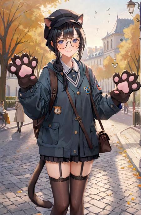 【XL】Cat Paw Gloves LoRA XL丨猫爪手套XL LoRA