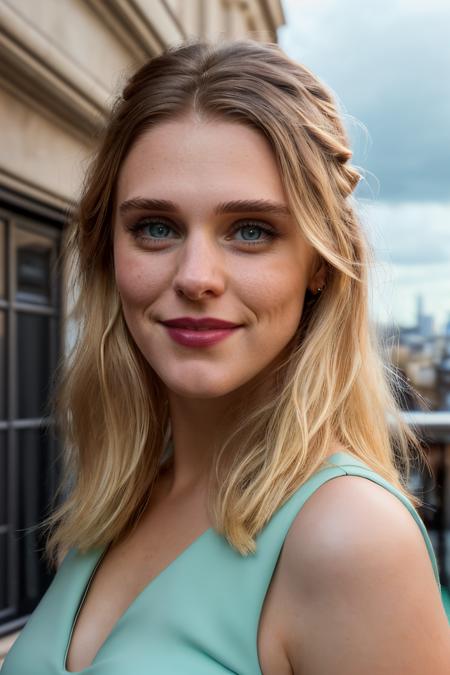 Actress Gaia Weiss (Vikings)