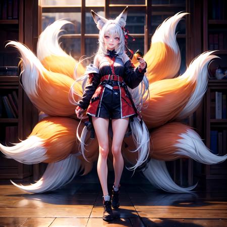 九尾狐女孩 Nine tailed Fox Girl