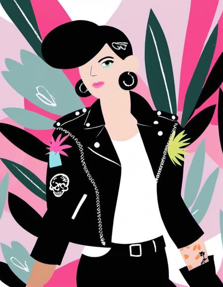 Magazines and ads illustration style - SDXL 1.0