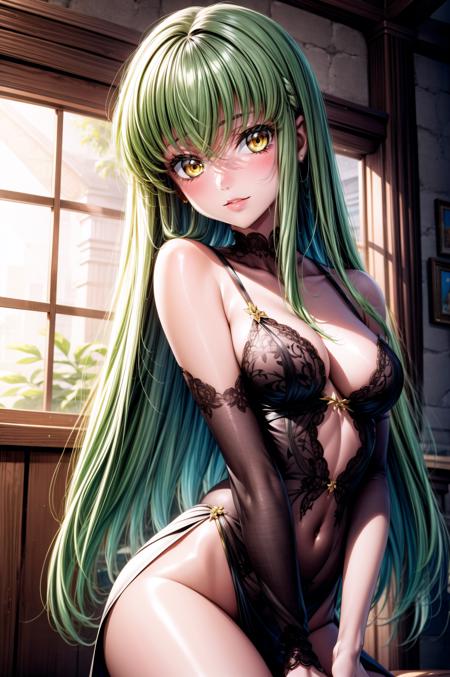 C.C. | Code Geass: Hangyaku no Lelouch | PonyXL and sd 1.5